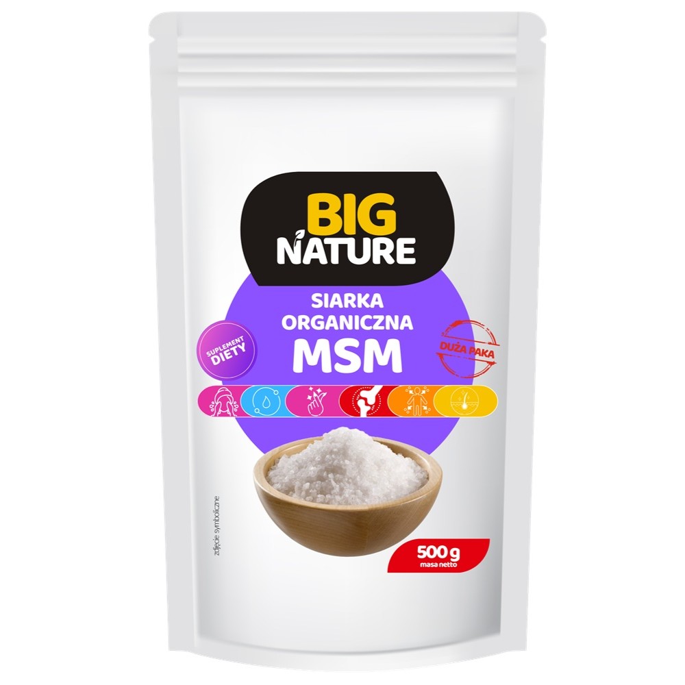 42750281762778828 MSM Siarka Organiczna suplement diety 500g - obrazek 1