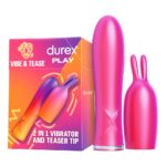 Play Vibe & Tease 2in1 wibrator ze stymulującą końcówką