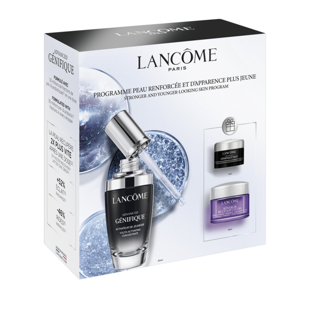 42795541689315236 Advanced Genifique zestaw serum do twarzy 30ml + krem pod oczy 5ml + krem przeciwzmarszczkowy na dzień 15ml - obrazek 1