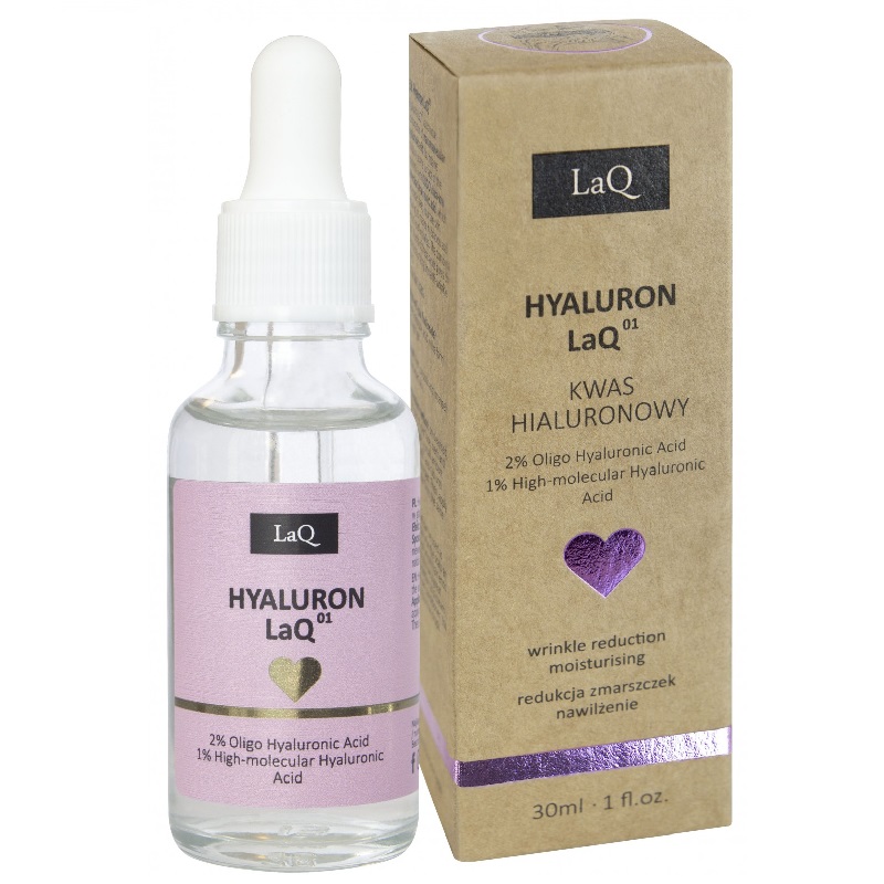 42797101650981235 Hyaluron LaQ01 serum nawilżające Kocica Piwonia 30ml - obrazek 1