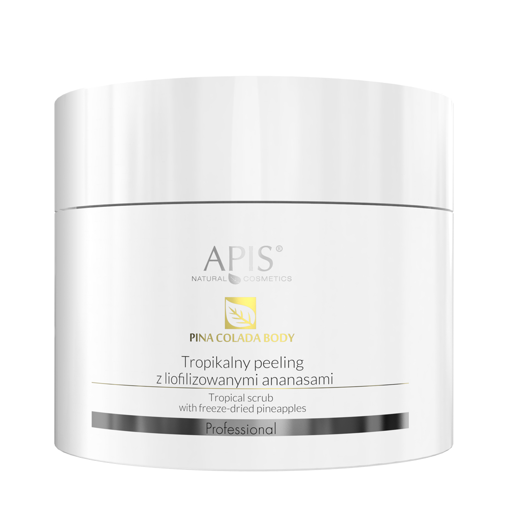 42830931659970731 Pina Colada Body tropikalny peeling do ciała z liofilizowanymi ananasami 200g - obrazek 1
