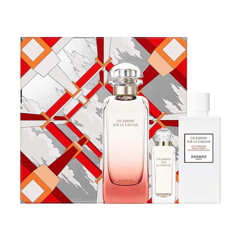 4287991605518554 Un Jardin Sur La Lagune zestaw woda toaletowa spray 100ml + miniatura wody toaletowej 7.5ml + balsam do ciała 80ml - obrazek 1