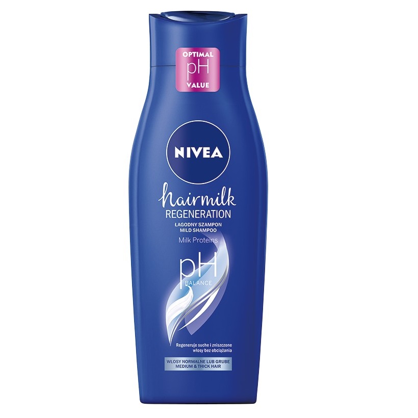 42912021661499822 Hairmilk łagodny szampon pielęgnujący do włosów o strukturze normalnej lub grubej 400ml - obrazek 1