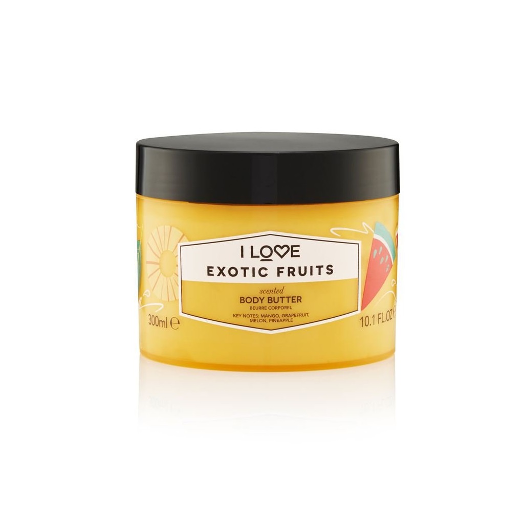 42985081665398274 Scented Body Butter nawilżające masło do ciała Exotic Fruits 300ml - obrazek 1