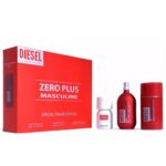 Zero Plus Masculine zestaw woda toaletowa spray 75ml + dezodorant sztyft 75ml + woda toaletowa spray 30ml