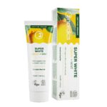 Super White Organic Toothpaste pasta do zębów z fluorem Lemon + Mint 75ml