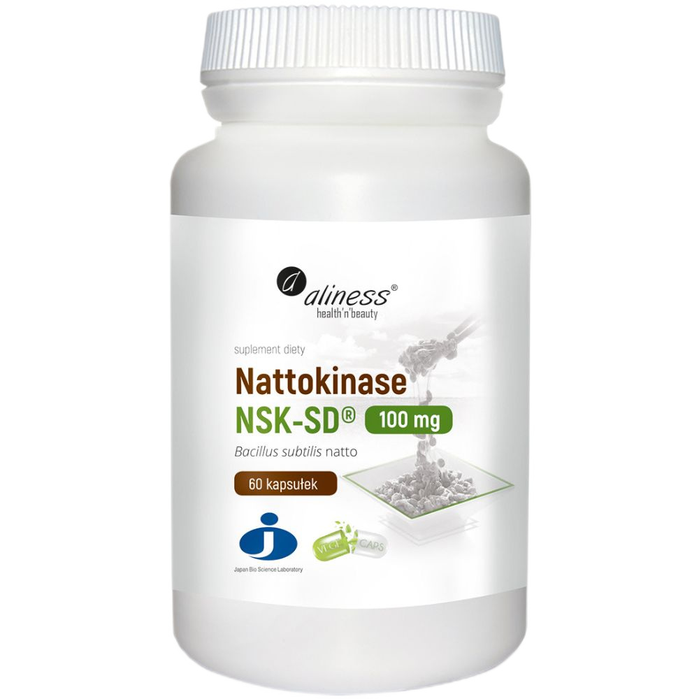43074361763893895 Nattokinase NSK-SD® 100 mg suplement diety 60 kapsułek - obrazek 1
