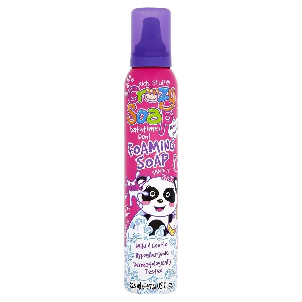 43101481674821993 Foaming Soap pianka oczyszczająca do kąpieli i zabawy Pink 225ml - obrazek 1