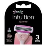 Intuition Quattro wkład z 4 ostrzami 3szt