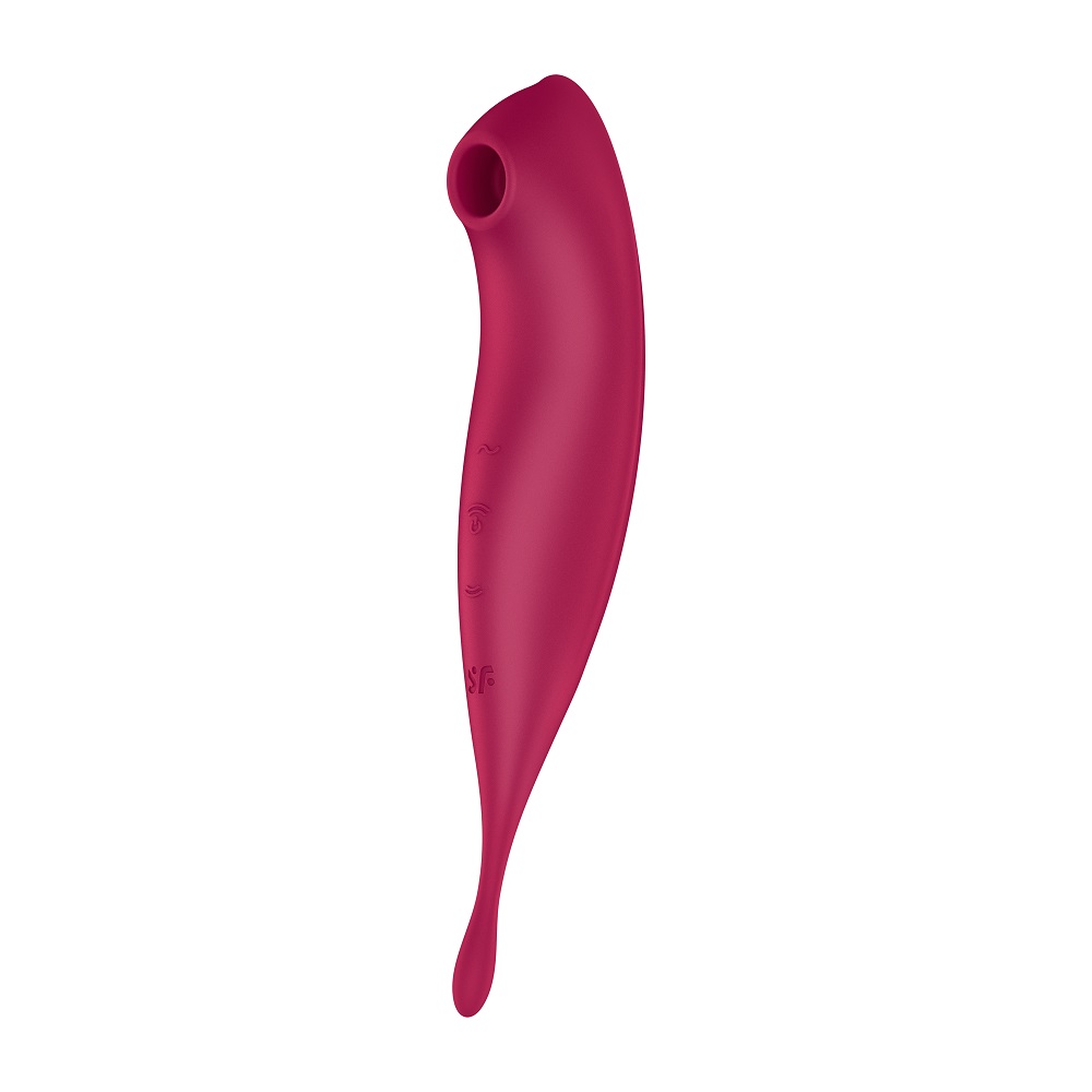 43108721661401911 Twirling Pro+ wibrator pulsujący Dark Red - obrazek 1
