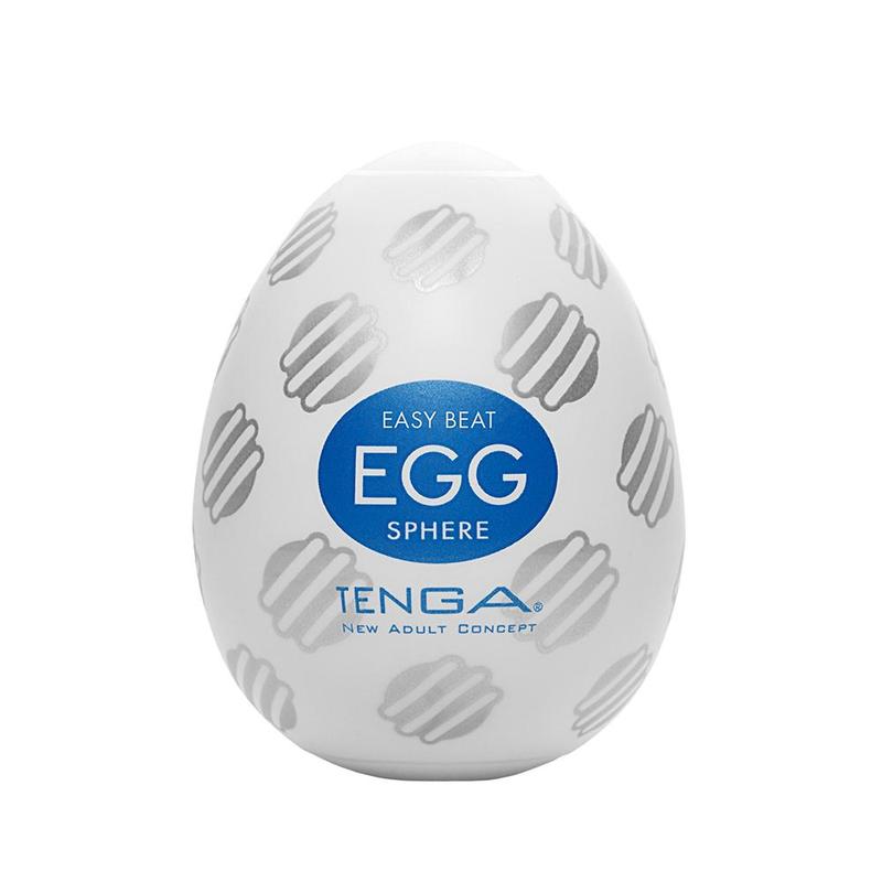 43150331637048761 Easy Beat Egg Sphere jednorazowy masturbator w kształcie jajka - obrazek 1