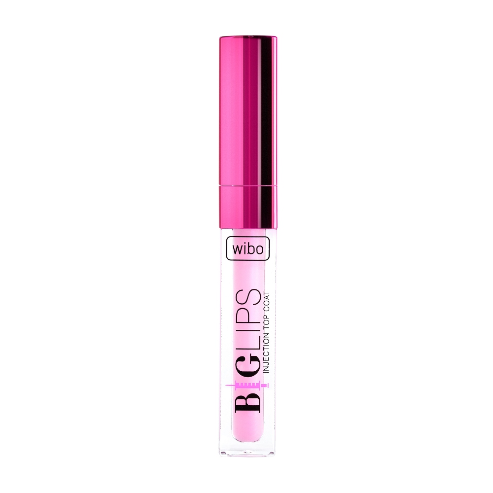 4319851631189917 Big Lips Injection Top Coat błyszczący topper do ust z olejem migdałowy 2.8g - obrazek 1