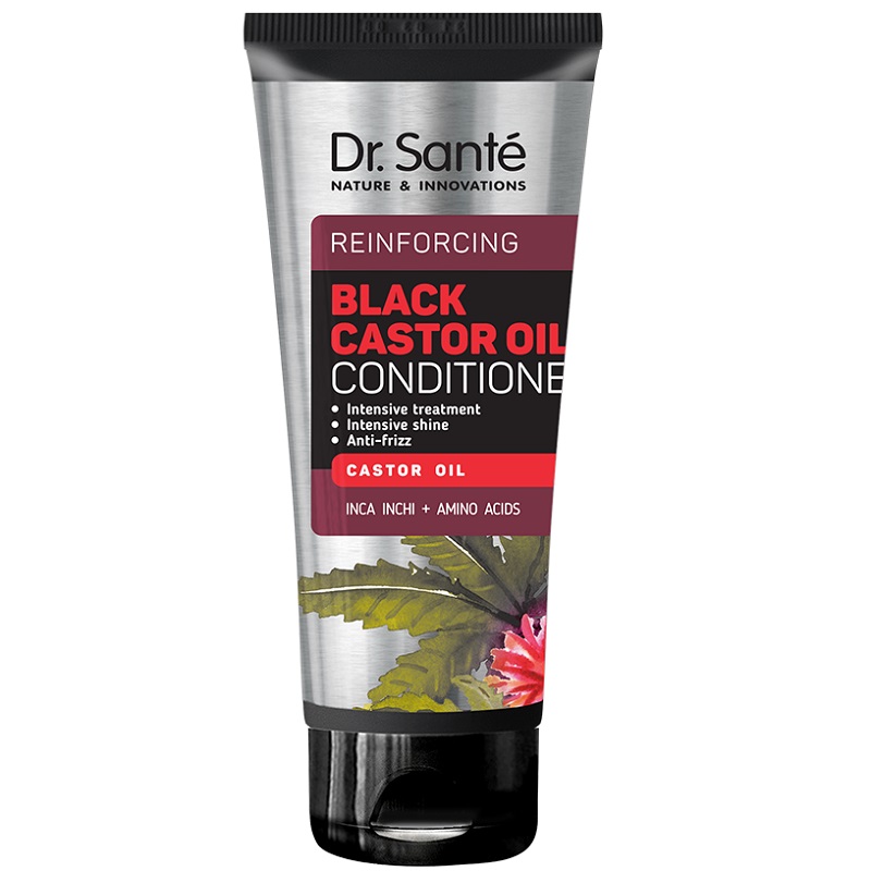 43262481678709096 Black Castor Oil Conditioner regenerująca odżywka do włosów z olejem rycynowym 200ml - obrazek 1