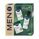 Men Hemp Sensation zestaw balsam po goleniu 100ml + pianka do golenia 200ml + krem nawilżający 75ml