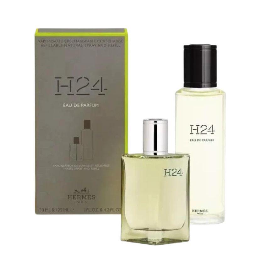 43335941738828864 H24 zestaw woda perfumowana spray 30ml + woda perfumowana refill 125ml - obrazek 1