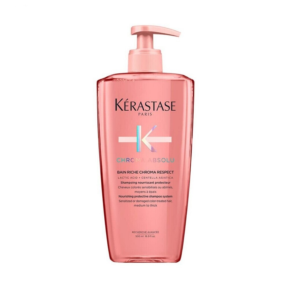 43340081659343348 Chroma Absolu Bain Riche Chroma Respect bogaty szampon do włosów farbowanych średnich i grubych 500ml - obrazek 1