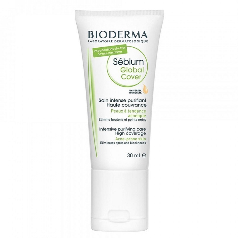 43349551617179656 Sebium Global Cover krem koloryzujący przeciwtrądzikowy do twarzy 30ml - obrazek 1
