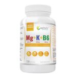 Magnez + Potas + Witamina B6 Forte suplement diety 120 kapsułek