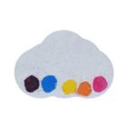 Watercolours Bath Bomb wielokolorowa musująca kula do kąpieli Raining Rainbows 150g