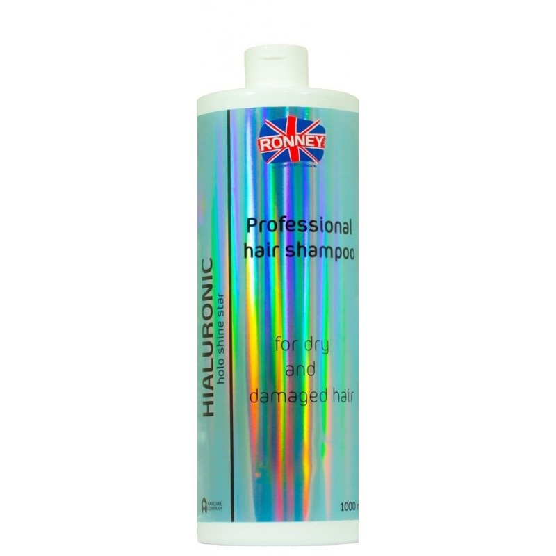 43522731695913311 Hialuronic Holo Shine Star Professional Hair Shampoo szampon nawilżający 1000ml - obrazek 1