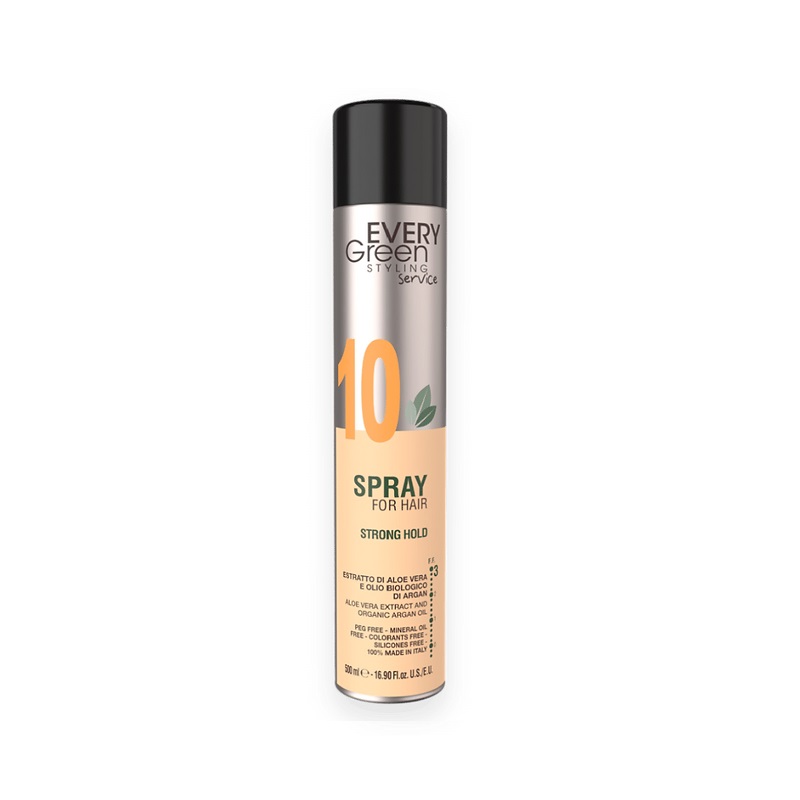 43545881647233294 Spray For Hair mocno utrwalający lakier do wszystkich rodzajów włosów Strong Hold 500ml - obrazek 1