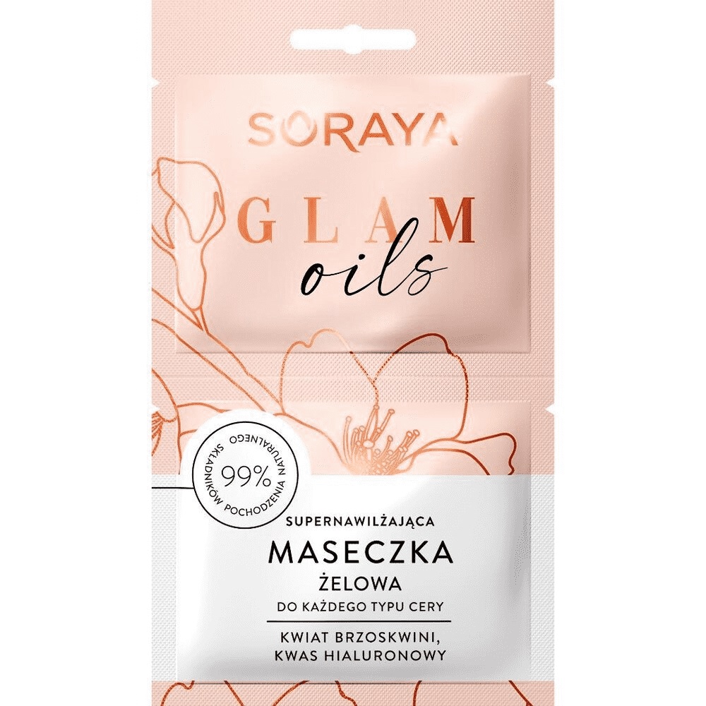 43552281634288727 Glam Oils supernawilżająca maseczka żelowa do każdego typu cery 2x5ml - obrazek 1
