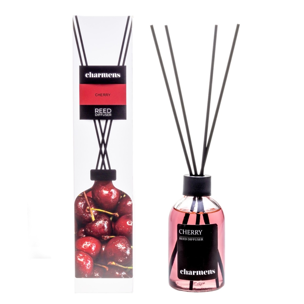43572831697204187 Reed Diffuser patyczki zapachowe Wiśnia 110ml - obrazek 1
