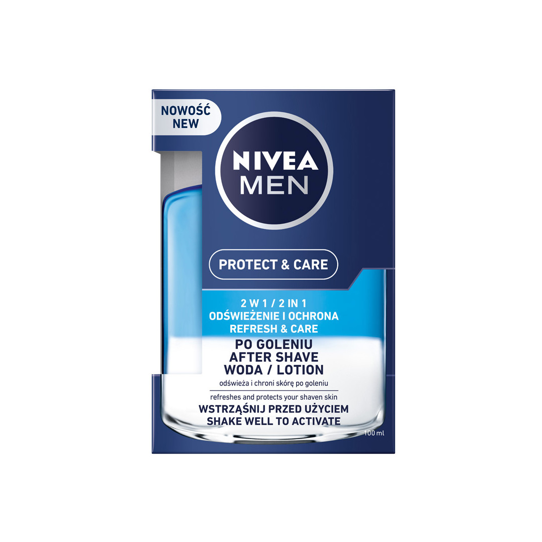 43591081652258791 Men Protect & Care woda po goleniu 2w1 100ml - obrazek 1