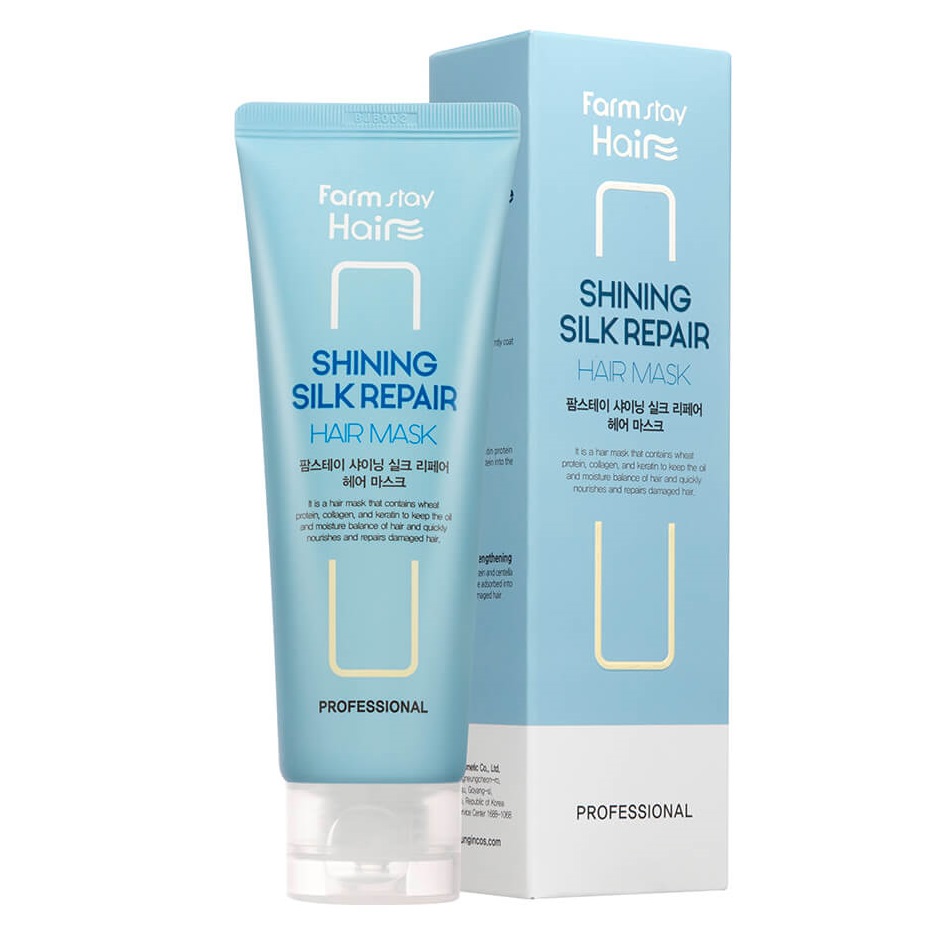 43623521681307227 Shining Silk Repair Hair Mask regenerująca maska do włosów 250ml - obrazek 1
