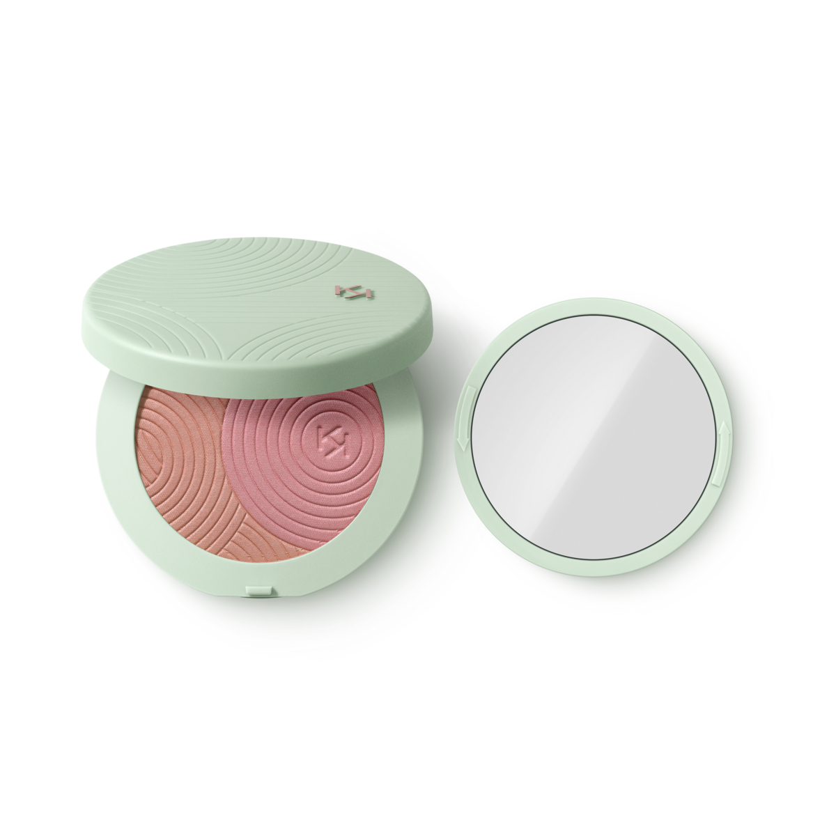 KM000000577001B Kind by KIKO Silky Touch Powder Duo Blush podwójny róż do policzków w pudrze 01 Flora Flush 6g - obrazek 1