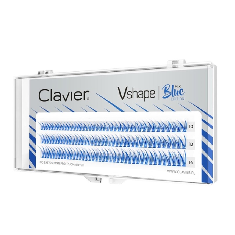 43808861742293746 Vshape Colour Edition kępki rzęs Blue Mix - obrazek 1