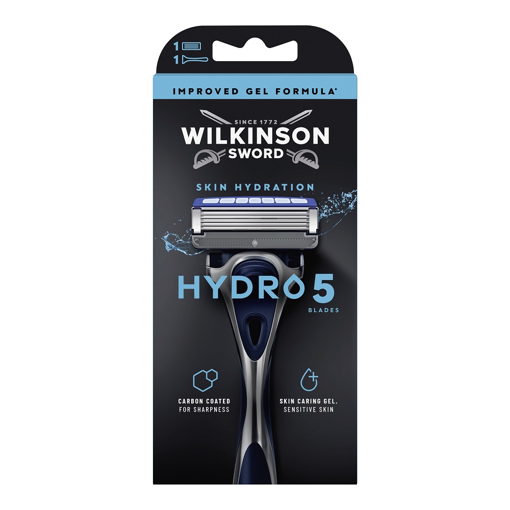 43819211776421486 Hydro 5 Skin Hydration maszynka do golenia z 5 ostrzami - obrazek 1
