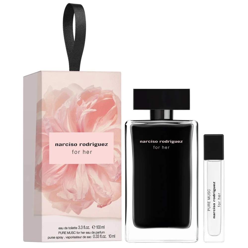 43877271750849554 Zestaw For Her woda toaletowa spray 100ml + Pure Musk woda perfumowana spray 10ml - obrazek 1