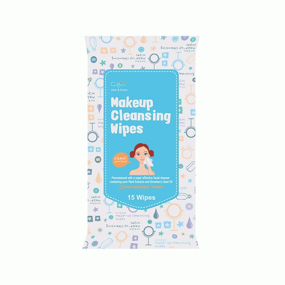 43910461649851670 Makeup Cleansing Wipes chusteczki do demakijażu 15szt - obrazek 1