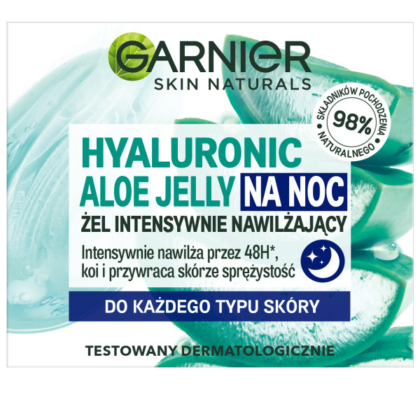 43911951648442915 Hyaluronic Aloe Jelly żel intensywnie nawilżający do każdego typu cery na noc 50ml - obrazek 1