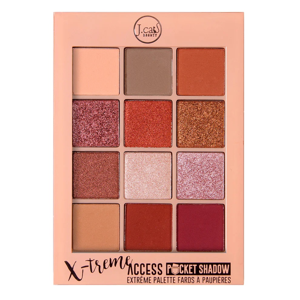 43959741750085226 X-Treme Access Pocket Shadow paleta cieni do oczu 101 Red Carpet Premiere 10g - obrazek 1