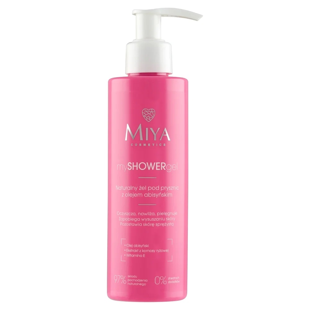 44066981686738056 MySHOWERgel naturalny żel pod prysznic z olejem abisyńskim 190ml - obrazek 1