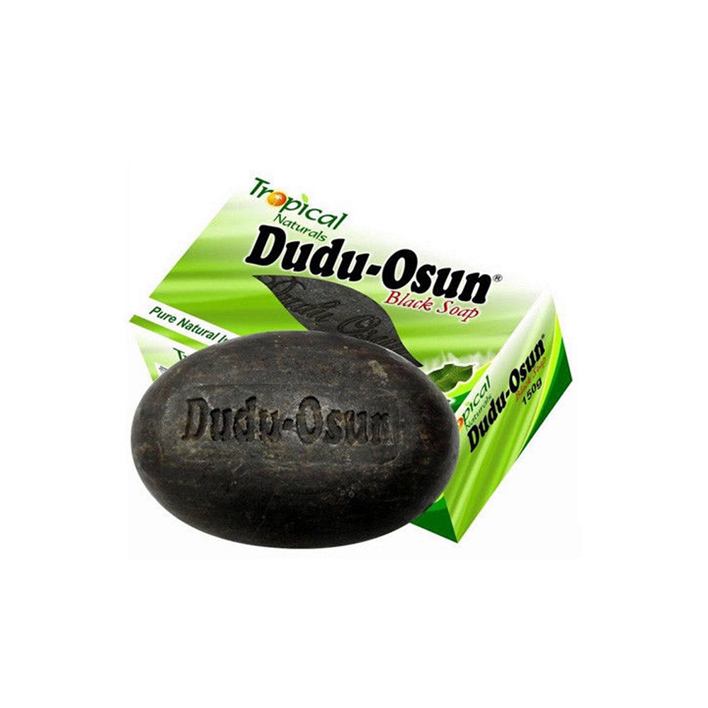 44173071612368100 Black Soap czarne mydło afrykańskie 150g - obrazek 1