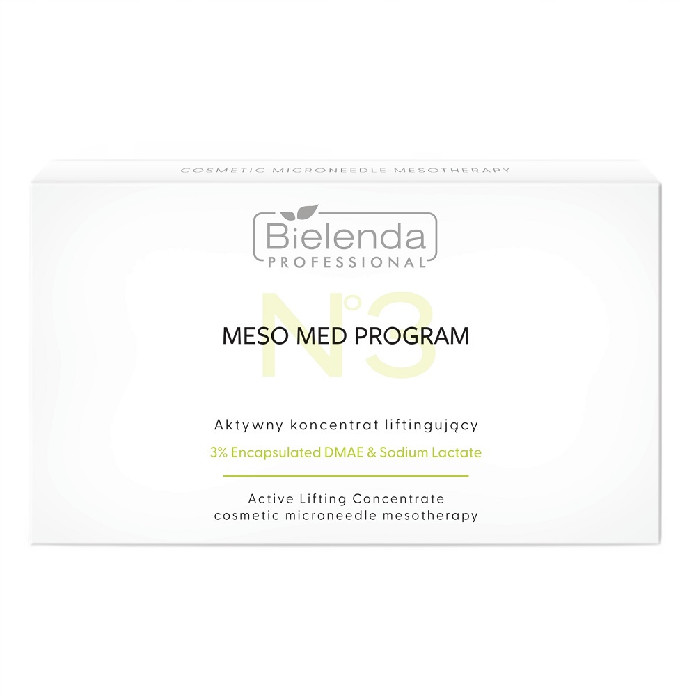 44199331741772037 Meso Med Program aktywny koncentrat liftingujący z 3% enkapsułkowanym DMAE 10x3ml - obrazek 1