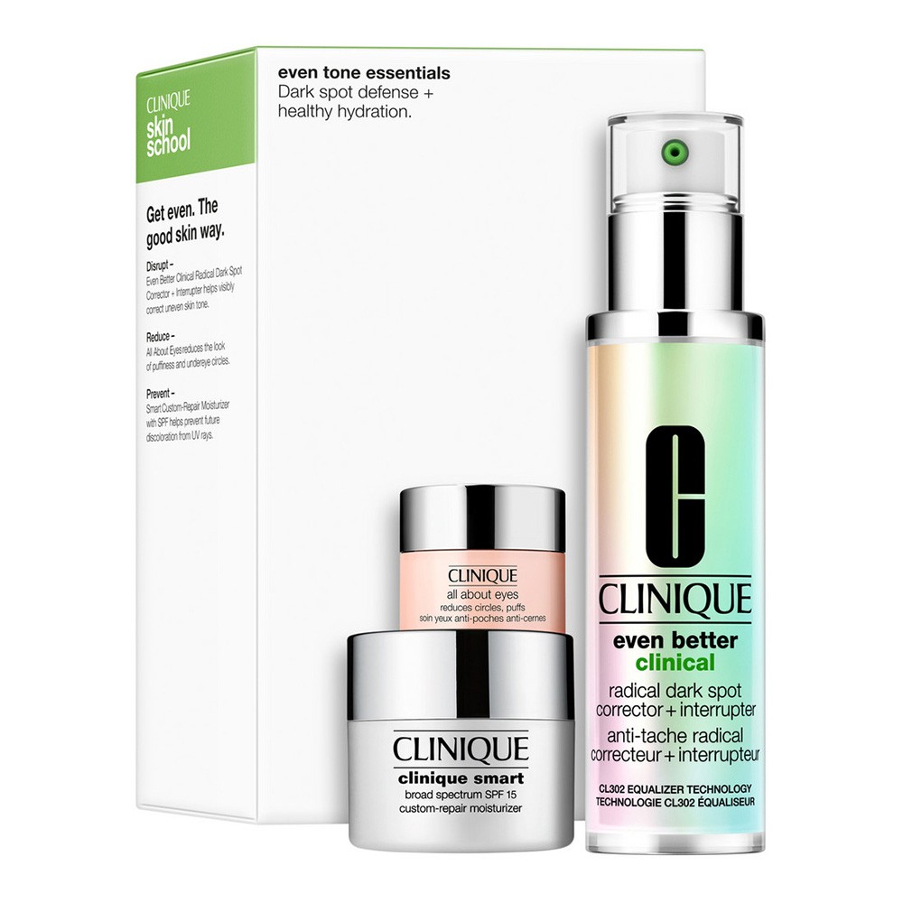 44208111653544826 Even Tone Essentials zestaw All About Eyes 5ml + Clinique Smart Broad Spectrum SPF15 15ml + Even Better Clinical 50ml - obrazek 1
