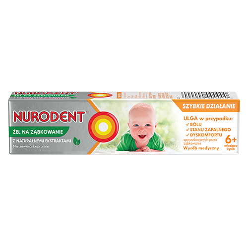 44295311631779492 Żel na ząbkowanie dla niemowląt z naturalnymi ekstraktami od 6 miesiąca życia 15ml - obrazek 1
