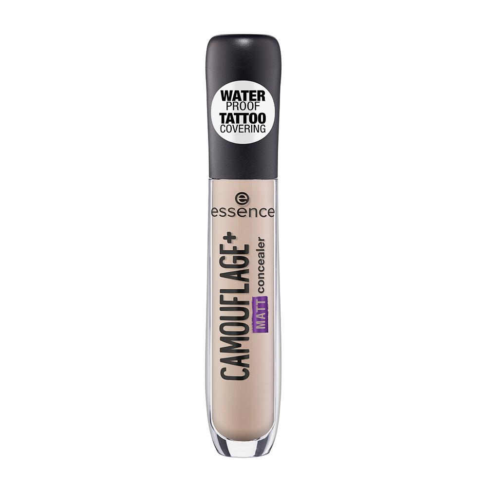 ess_camouflage + matt concealer_#20 Camouflage+ Matt Concealer wodoodporny korektor w płynie 20 Light Ivory 5ml - obrazek 1