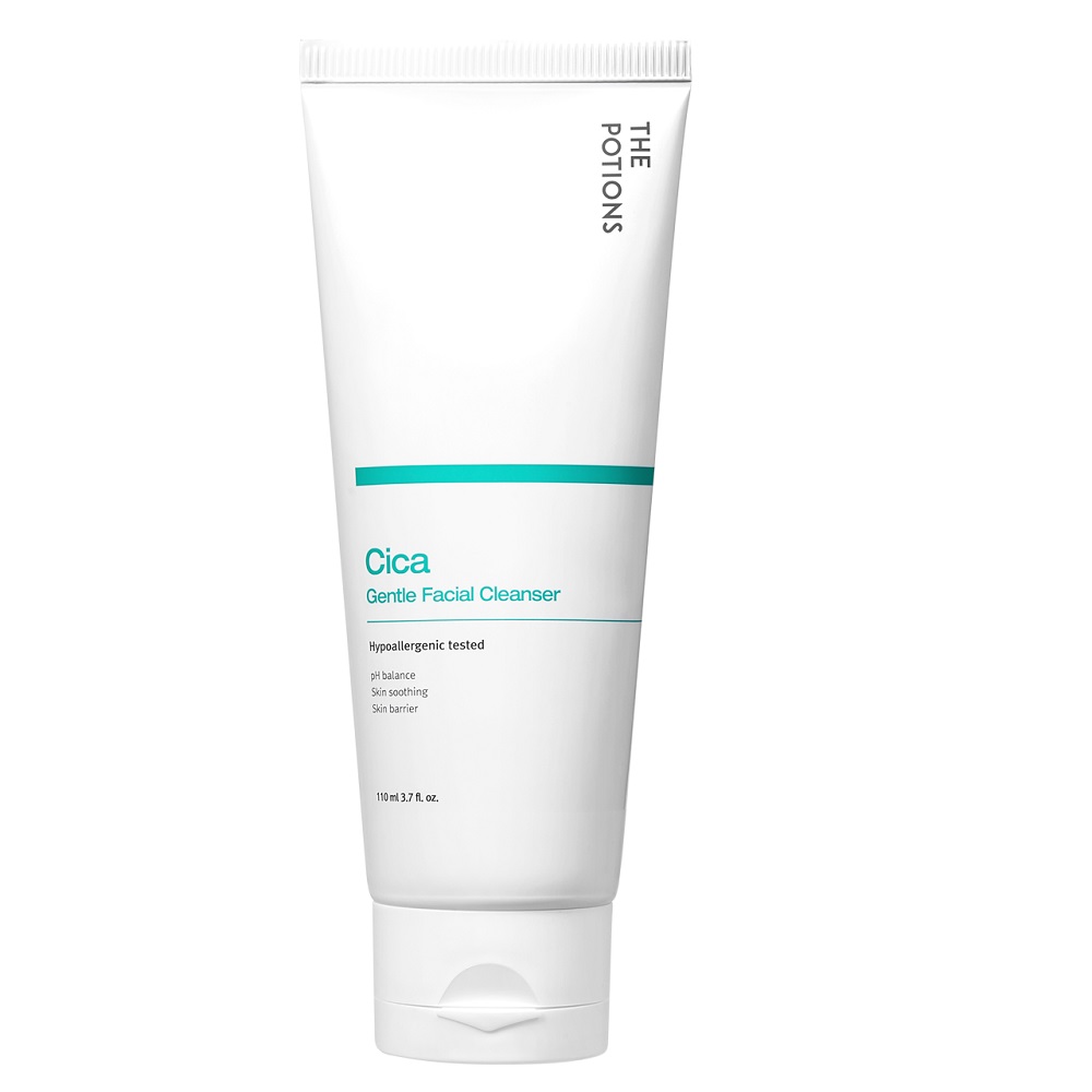 44410871693900942 Cica Gentle Facial Cleanser delikatny żel myjący do twarzy z wąkrotą azjatycką 110ml - obrazek 1