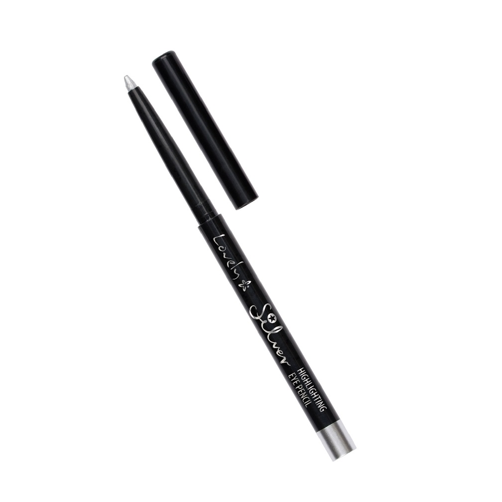 44433671648030255 Highlighting Eye Pencil rozświetlająca kredka do oczu 2 Silver - obrazek 1
