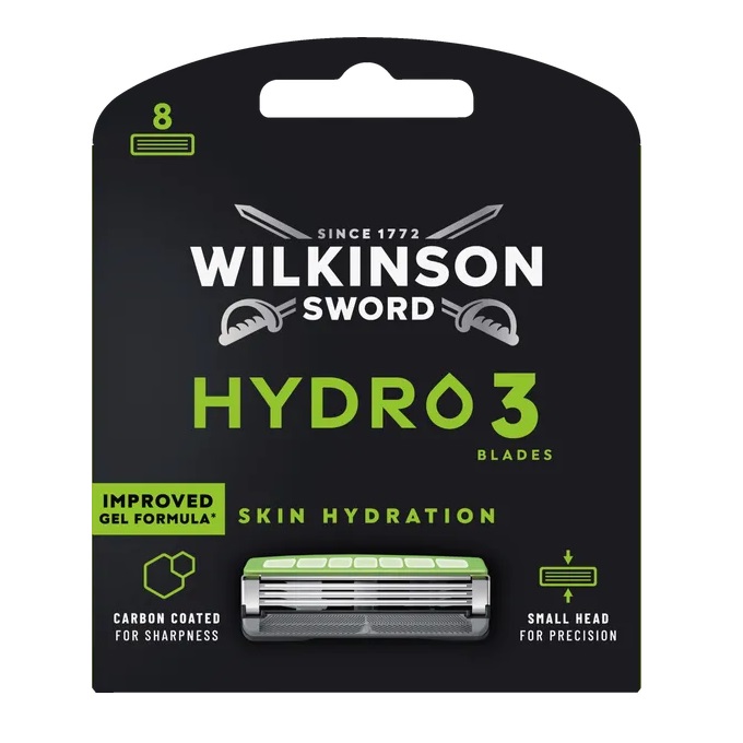 44466771776418897 Hydro 3 Skin Hydration wkład z 3 ostrzami 8szt - obrazek 1