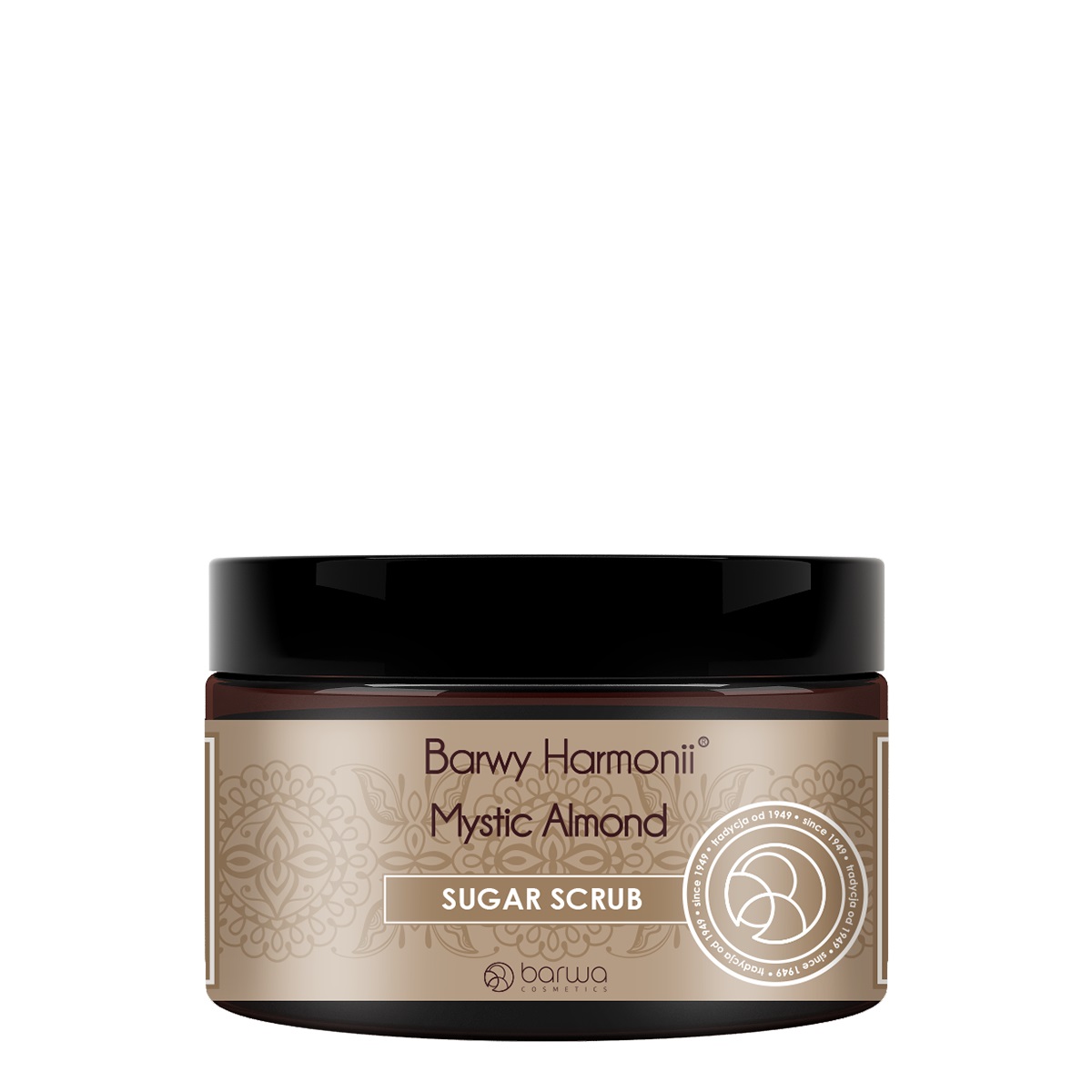 44610051658501363 Barwy Harmonii peeling cukrowy do ciała Mystic Almond 250ml - obrazek 1