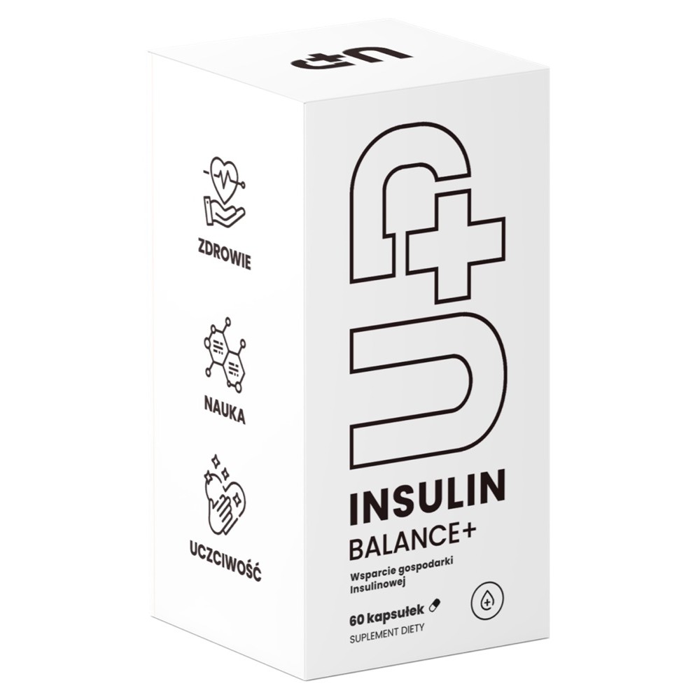 4461161750670461 Insulin Balance+ UP balans insulinowy suplement diety 60 kapsułek - obrazek 1