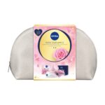 Rose Elegance zestaw przeciwzmarszczkowy krem na dzień 50ml + przeciwzmarszczkowy krem na noc 50ml + kosmetyczka