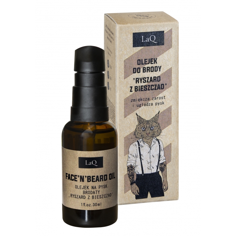 44662151635398969 Olejek do brody Ryszard z Bieszczad 30ml - obrazek 1