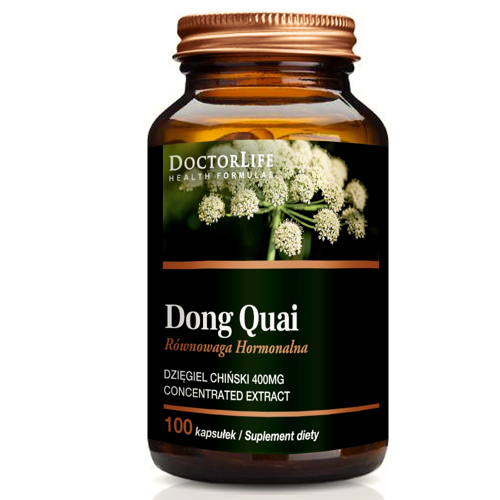 44783681685362082 Dong Quai 500mg suplement diety 100 tabletek - obrazek 1
